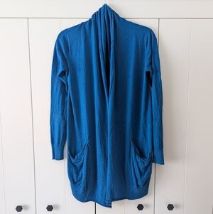 Aritzia Wilfred Flaubert Open Cardigan, Blue (Size small)